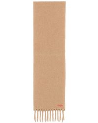 Maje - Schal Mit Logo-Stickerei - Lyst