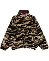 PDF - Camouflage-Print Jacket - Lyst