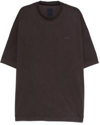 Juun.J - Logo-Embroidered T-Shirt - Lyst