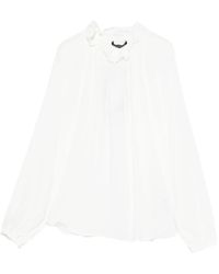 Luisa Cerano - Ruffled Blouse - Lyst