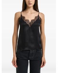Anine Bing - Lace-Trim Camisole Top - Lyst