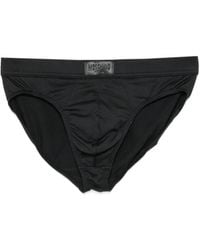 Moschino - Logo-Patch Briefs - Lyst