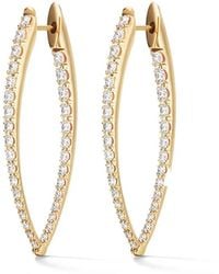 Melissa Kaye - 18Kt And Diamond Cristina Large Earrings - Lyst