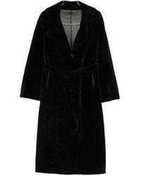 Arma - Belted Shearling Coat - Lyst