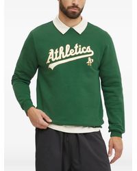 '47 - Logo-Print Crew-Neck Sweatshirt - Lyst