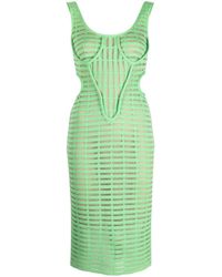 Genny - Iconic Cut-out Midi Dress - Lyst
