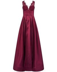 ARAFTU - Lace Pleated Dress - Lyst