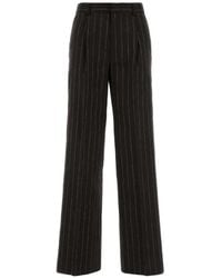 PT Torino - Lola Pinstriped Trousers - Lyst