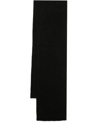 Allude - Ribbed Cashmere Silk-blend Scarf - Lyst