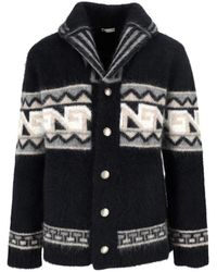 Borgo Asolo - Geometric-Pattern Shawl-Collar Jacket - Lyst