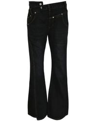ANDERSSON BELL - Twist Fold Flare Jeans - Lyst
