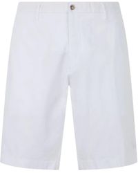 Fedeli - Button-Fastening Bermuda Shorts - Lyst