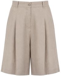 Moorer - Pleated Ivana-J-Glx Shorts - Lyst