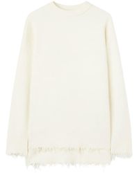 Jil Sander - Maglione Con Frange - Lyst