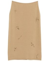 JNBY - Appliqué Midi Skirt - Lyst