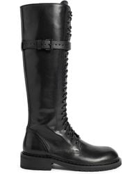 Ann Demeulemeester - Danny Combat Boots - Lyst