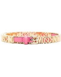 Moschino - Cinturón con letras del logo - Lyst