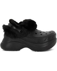 Crocs™ - Bae Textured Lined Platform Slip-On - Lyst