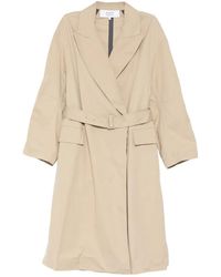 Maison Kitsuné - Wrap Coat - Lyst