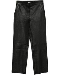 Max & Moi - Stretch Leather Trousers - Lyst