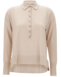 Elena Miro - Buttoned Polo Shirt - Lyst