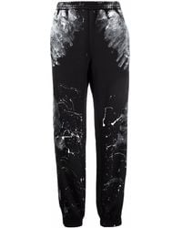 Balenciaga - Pantalones de chándal con motivo de salpicadura de pintura - Lyst