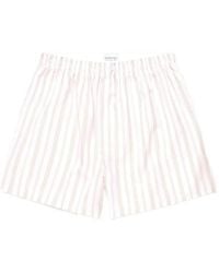 Sunspel - Gestreepte Boxershorts - Lyst