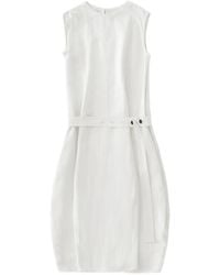 Studio Nicholson - Wold Belted Midi Dress - Lyst