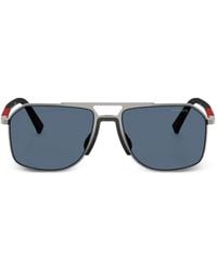 Prada Linea Rossa - Pilot-Frame Sunglasses - Lyst