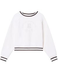ARMANI EXCHANGE - Logo-Embroidered Sweatshirt - Lyst