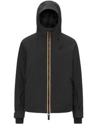 K-Way - Lesarcs Hooded Zip Jacket - Lyst