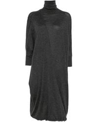 Petar Petrov - Roll-Neck Midi Dress - Lyst