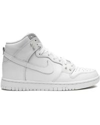 Nike - Dunk High Leather Sneakers - Lyst