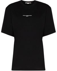 Stella McCartney - + Net Sustain T-shirt Aus Biobaumwoll-jersey Mit Print - Lyst