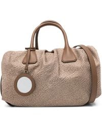 Borbonese - Print Handle Tote Bag - Lyst