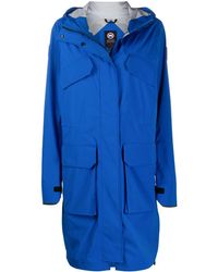 Canada Goose Trillium Hooded Parka Coat - Blue