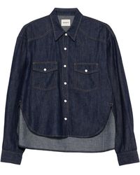 KHAITE - Grenon Cotton Shirt - Lyst