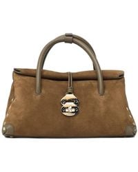 Zanellato - Small Dotta Zashmere Stud-Embellished Shoulder Bag - Lyst