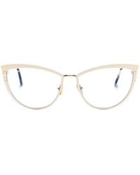 Tom Ford - Cat-Eye Frame Glasses - Lyst