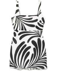 Cala De La Cruz - Robe Parker À Coupe Courte - Lyst