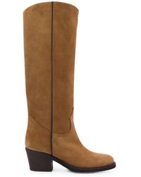 Notabene - Bottes Ancy 65 En Daim - Lyst