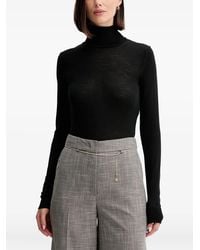 SIMONA CORSELLINI - Turtleneck Long-Sleeve Top - Lyst