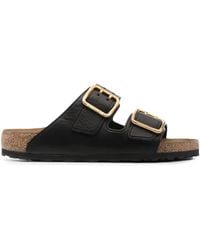 Birkenstock - Double-Strap Leather Sandals - Lyst