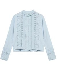 Fortela - Christy Lace-Detail Blouse - Lyst