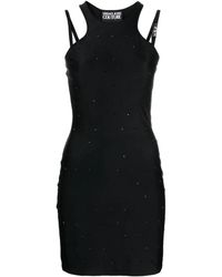 Versace Jeans Couture - ラインストーン ドレス - Lyst
