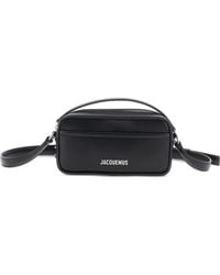 Jacquemus - Baneto Logo-Plaque Mini Shoulder Bag - Lyst