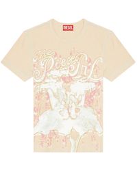 DIESEL - T-Brenda Printed T-Shirt - Lyst