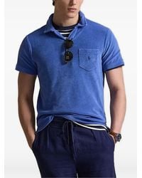 Polo Ralph Lauren - Chest-Pocket Polo-Collar T-Shirt - Lyst