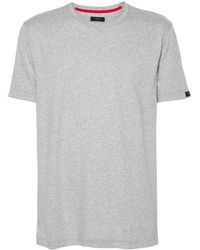 Fay - Logo-Patch Cotton T-Shirt - Lyst