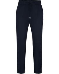 HUGO - Drawstring Trousers - Lyst